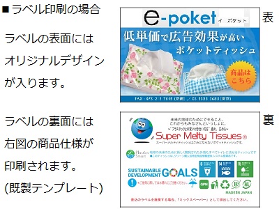 台紙入り印刷裏・表