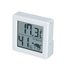 健康管理に役立つミニデジタル温湿度計(白)　　　